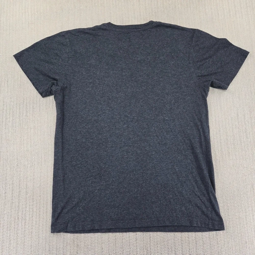 Miami Hurricanes Shirt Mens Large Gray Short Sleeve ACC Football Graphic Tee